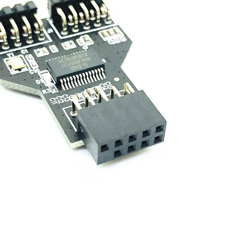 9 pin заголовок usb женский отклоне