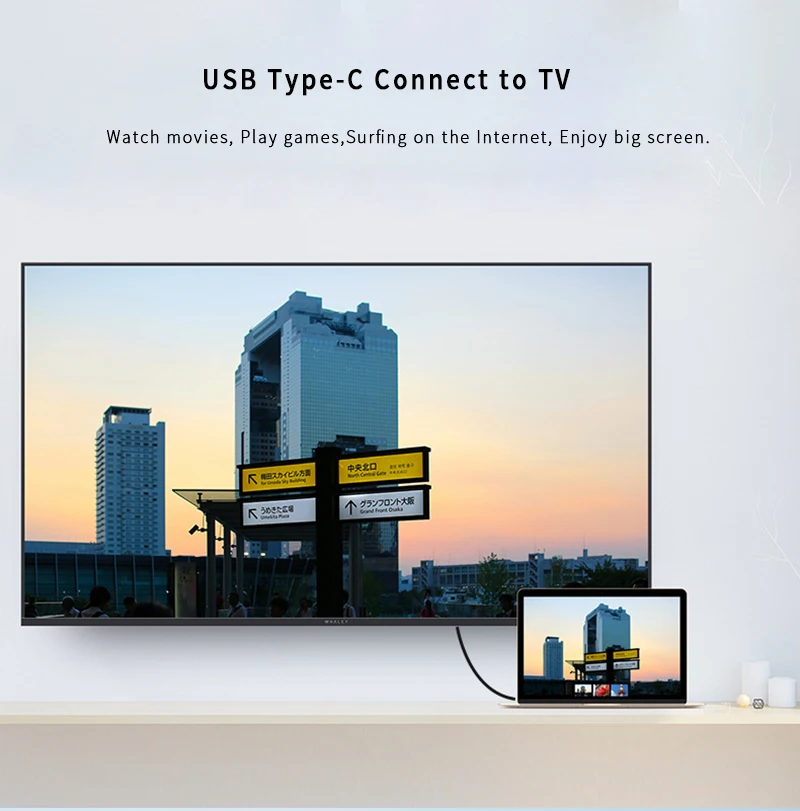 Кабель YMY USB Type C-HDMI совместимый с UHD 4K @ 60 Гц HDMI2.0 HDR HDCP 2 м кабель синхронизации для