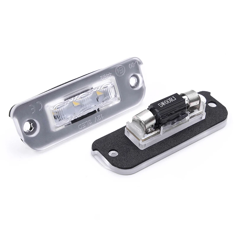 Для Benz ML GL R Class W164 W251 Белый SMD без ошибок светодиодный номерной знак лампа OEM: