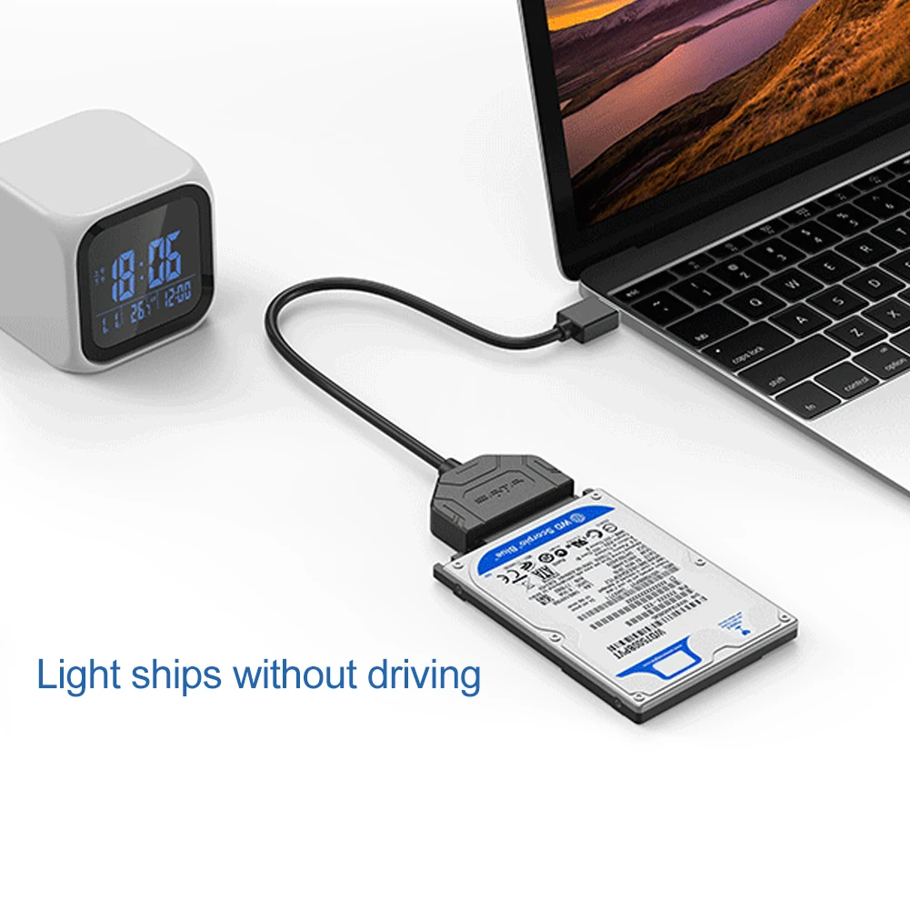 USB 3 0 Sata адаптер Портативный жесткого диска SATA SSD HDD конвертер 2 5 Поддержка дюймов