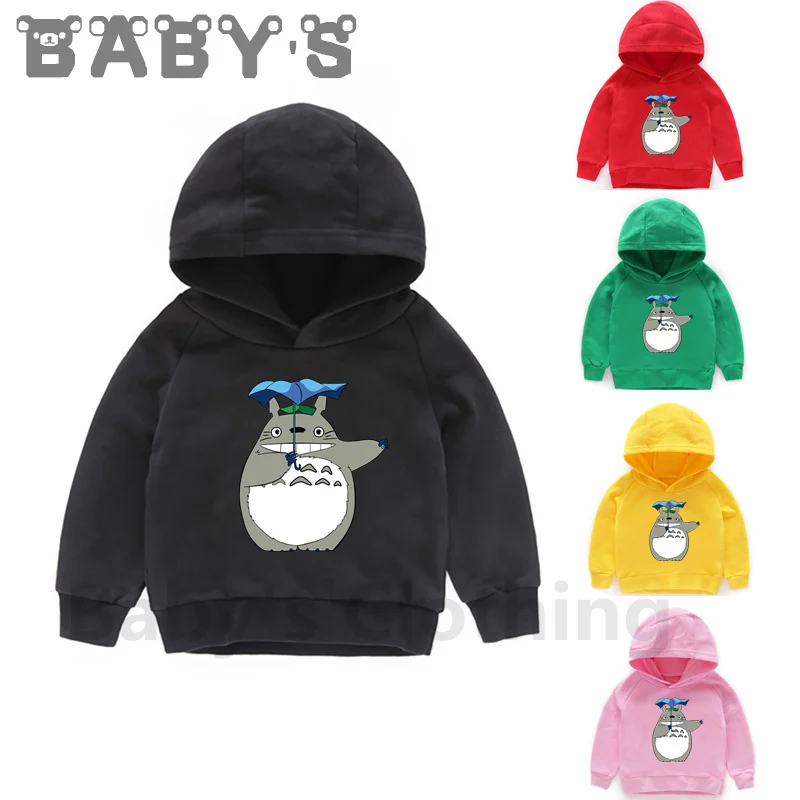 Sudaderas con capucha para ni&ntilde;os y ni&ntilde;as, su&eacute;ter de dibujos animados de Anime, mi amigo, Totoro, KMT2143-0