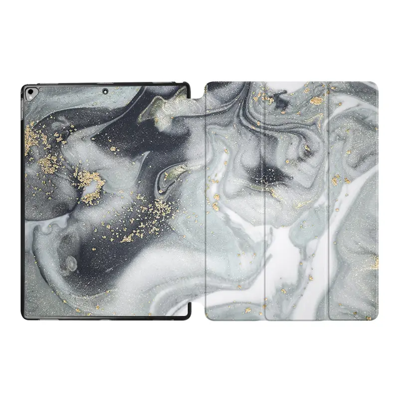 IP08 MTT Чехол для iPad Pro 12,9 дюймов мраморная текстура искусственная кожа откидной смарт-чехол для планшета A1584 A1652 A1670 A1671 - Цвет: IP08