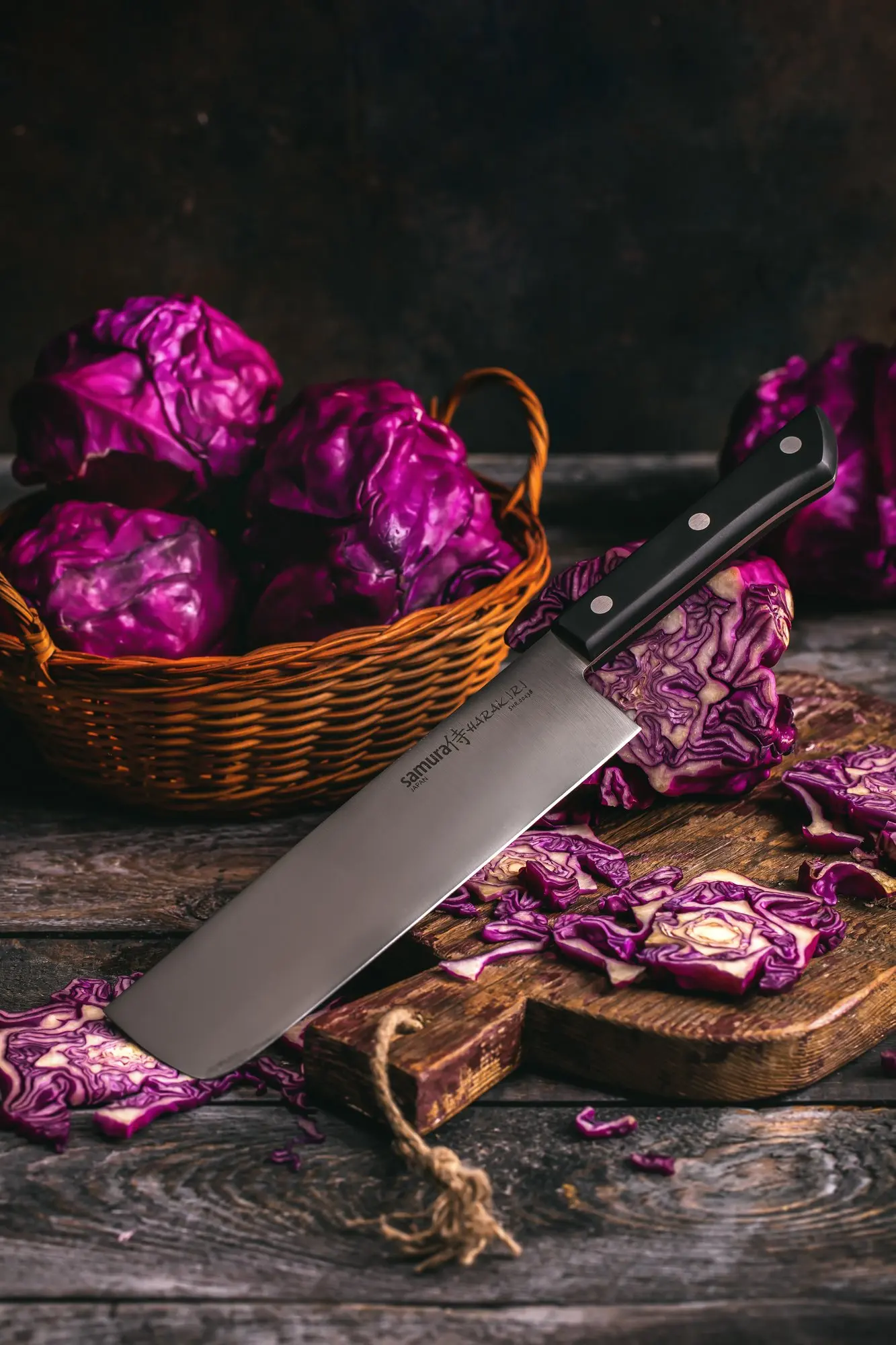 Японский топорик Накири Samura Harakiri SHR-0043B | Кухонные ножи