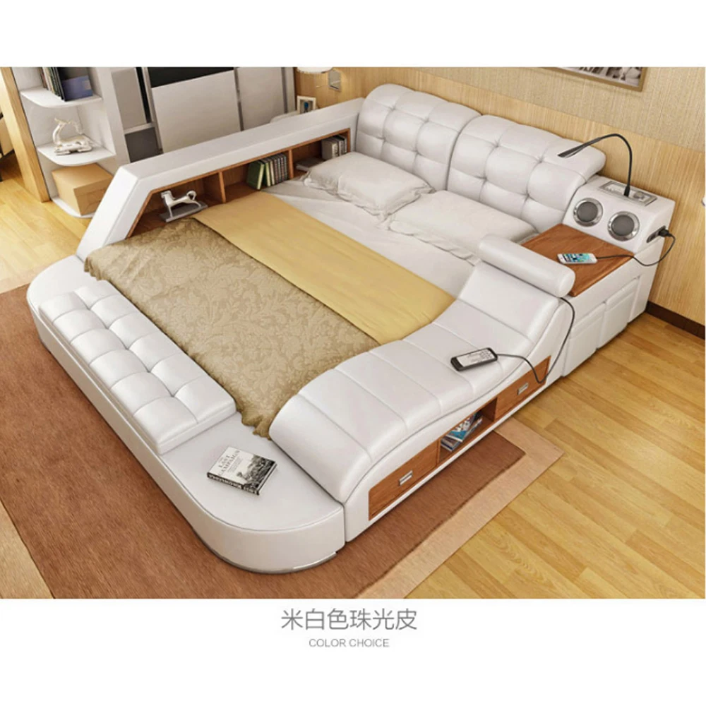 Хит продаж современный дизайн идеальная умная кровать мебель для спальни