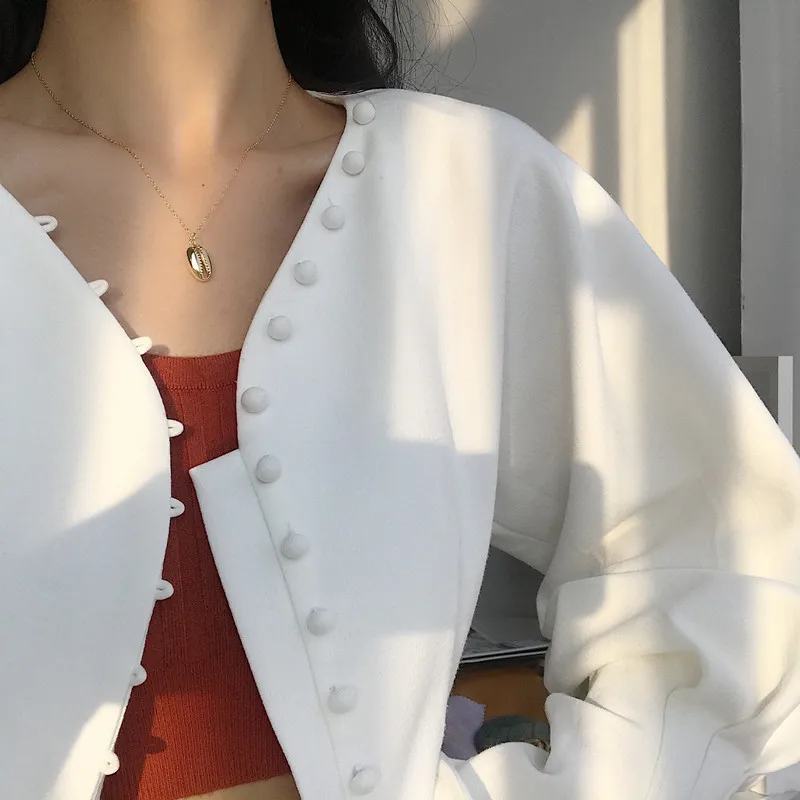 Женское Ожерелье с кулоном в виде раковины из серебра 925 пробы | Украшения и