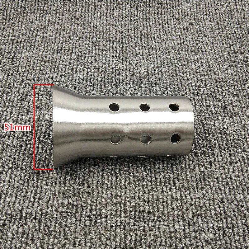 Универсальный передний катализатор для мотоцикла съемный глушитель 51 мм BMW Kawasaki