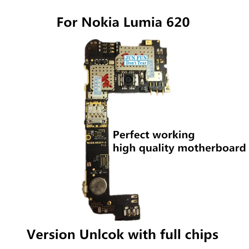 Полнофункциональная разблокированная материнская плата для Nokia Lumia 620