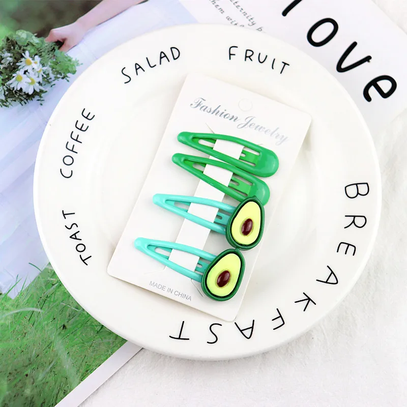 Высокоэластичные резинки для волос 2019 резинка с авокадо зажим боковой конский