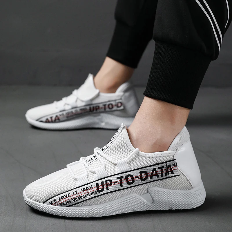 Bomlight 2020 Casual Shoes Men Breathable Autumn Summer Mesh Brand Sneakers Driving Walking Outdoor Trainers Letter Loafer |