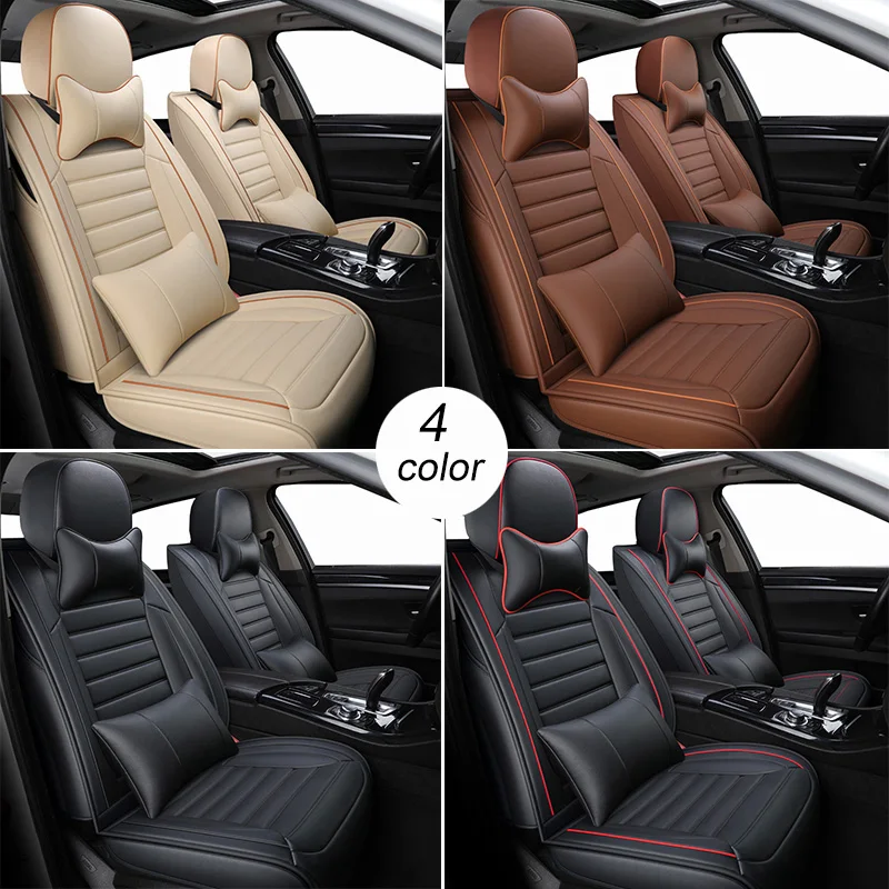 Кожа авто чехлы на сиденья для peugeot 206 3008 2008 307 507 508 кіа cerato Chevrolet Orlando mitsubishi lancer автокресла