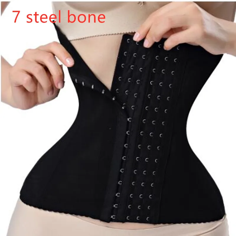 

Corset pour dames taille formateur Latex Corset contrle de la taille Corset et Corset acier os bas du corps faonnant le corset