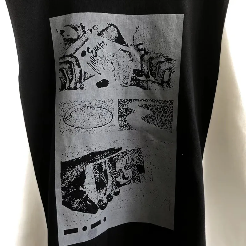 Толстовки с капюшоном c. E Cav Empt для мужчин и женщин, хлопковая отражающая вставка, свободная водолазка, Повседневная Уличная Толстовка в стиле хип-хоп