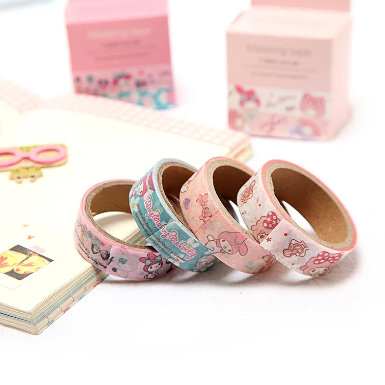 2 шт./лот аниме рилаккума набор декоративного скотча Васи Тоторо милые наклейки