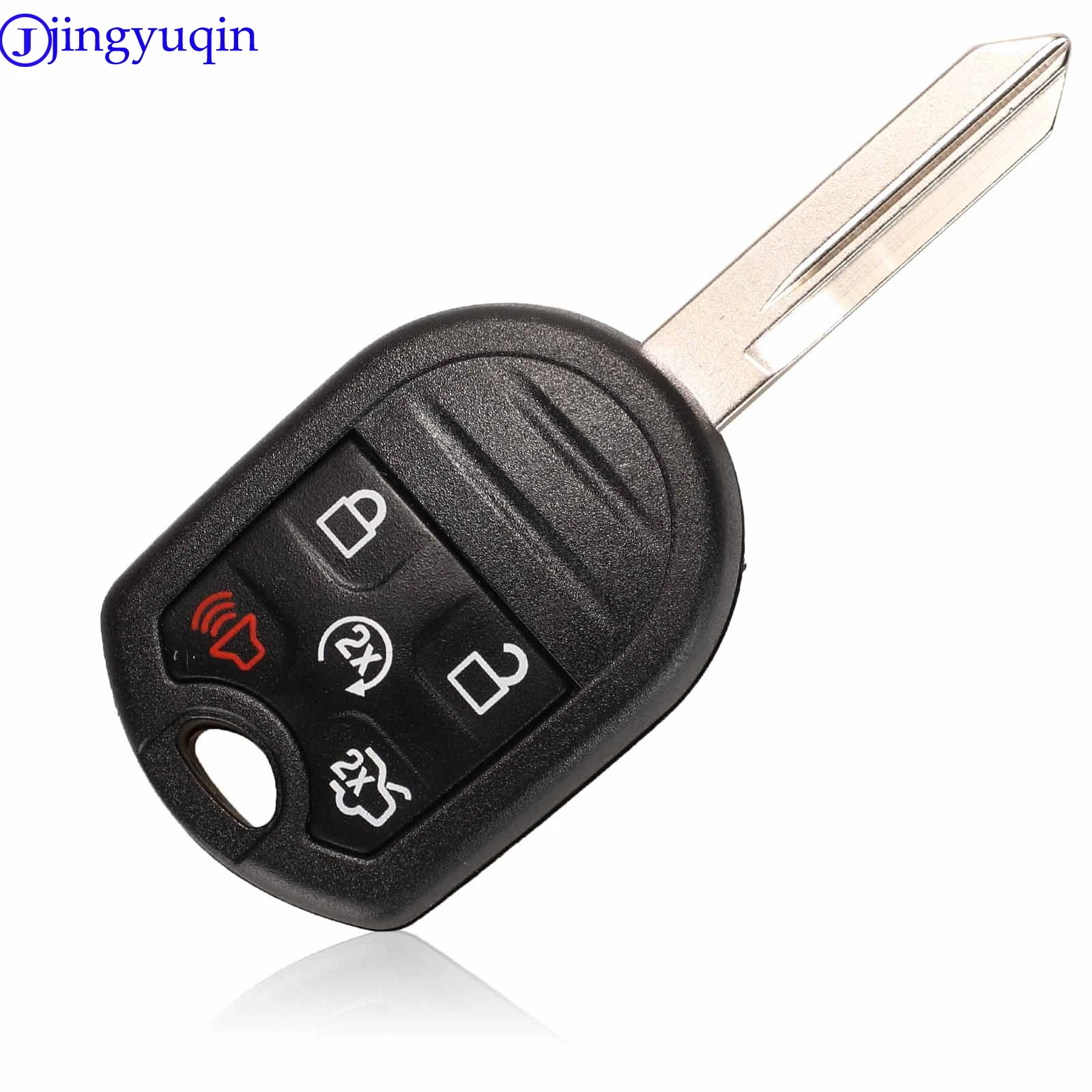 Jingyuqin 10ps дистанционный автомобильный чехол для ключей Fob FORD Expedition Mustang F150 F250-350