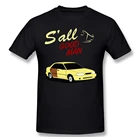 Сол Гудман с принтом в виде машинок лучше звоните Солу футболки с надписями Big Размеры хлопковая Футболка с круглым вырезом на заказ футболка с коротким рукавом Для мужчин