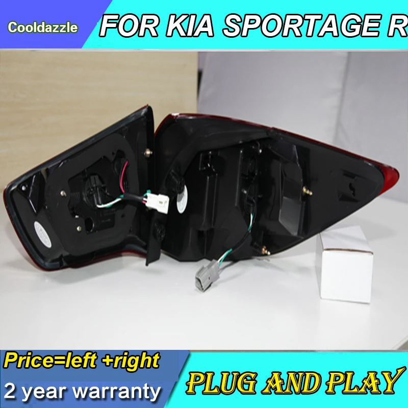 Задний светодиодный фонарь для KIA Sportage 2009-2013 года красный задний 1 комплект |