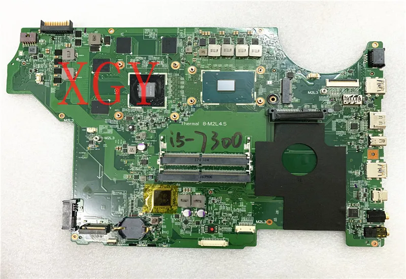 

Оригинальная материнская плата для ноутбука MSI GE62 GE72 MS-16J51 1,0 MS-16J5 SR32S GTX960M i5-7300HQ 100% teste OK