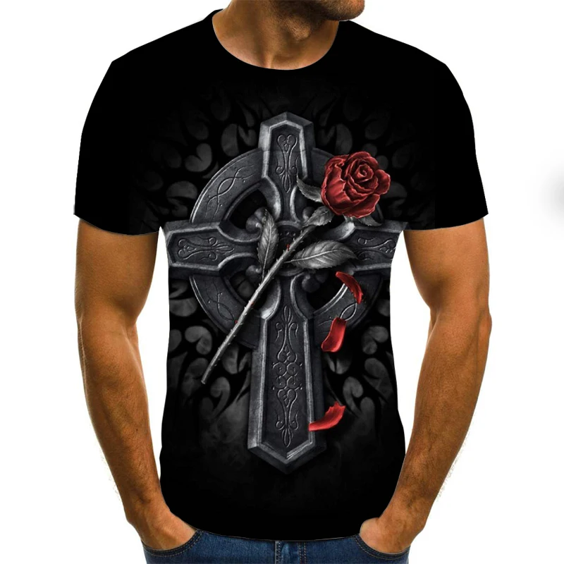 

Casual 3D Printed Short Sleeve Tshirt Top Casual O-neck Men Clothing T-Shirts Harajuku Fshion Summer Tee Shirt Tops Plus Size