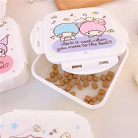 cute microwave bento lunch box picnic food fruit container storage box for kids adult lunch bag beige picnic lunch