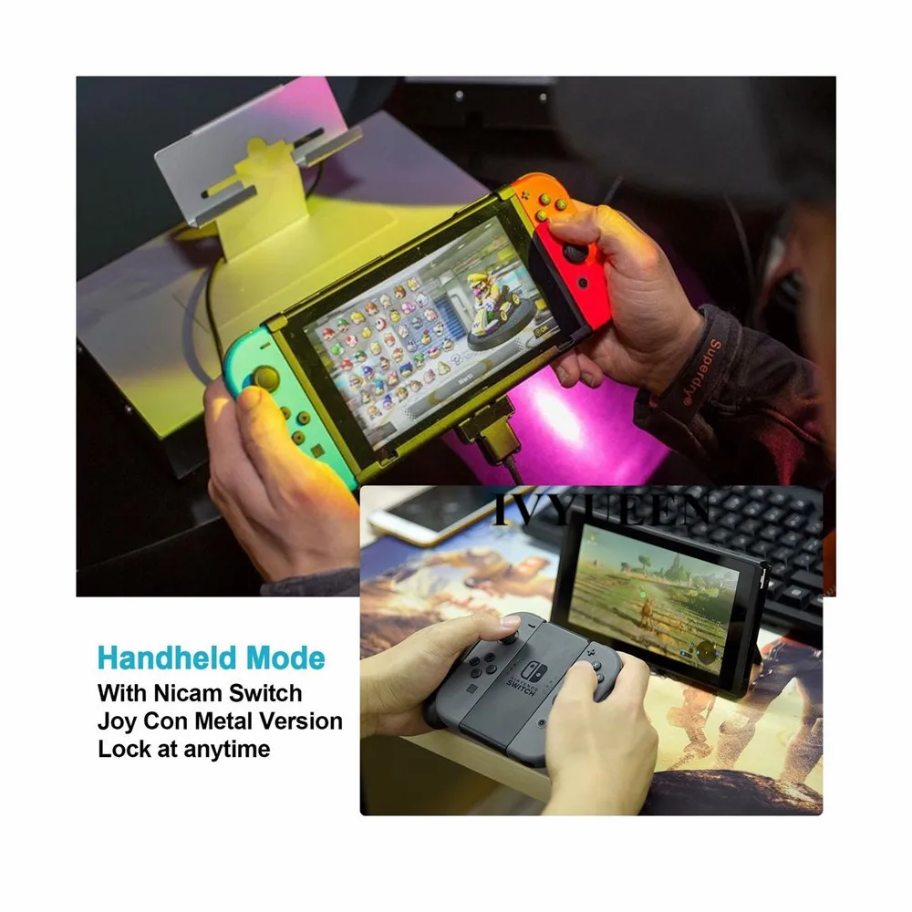 IVYUEEN 10 пар в комплекте Носки для Пластик блокировки пряжки Ремкомплект Nintendo Switch NS