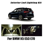 Для BMW X5 E53 E70 Автомобильный светодиодный интерьерный Купол Карта багажник перчаточный ящик туалетное зеркало светильник Canbus автомобильные аксессуары