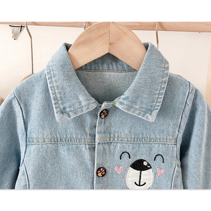 Джинсовый Детский комбинезон с граффити Одежда для младенцев новорожденных