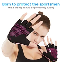 cycling gloves fitness gloves outdoor non slip yoga exercise half finger equipment training activities unisex
