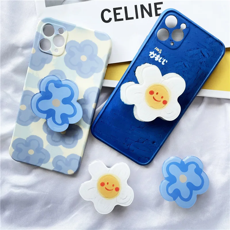 

New high-quality universal sun flower foldable ring holder mobile phone holder suitable for iPhone11 mobile phone accessories