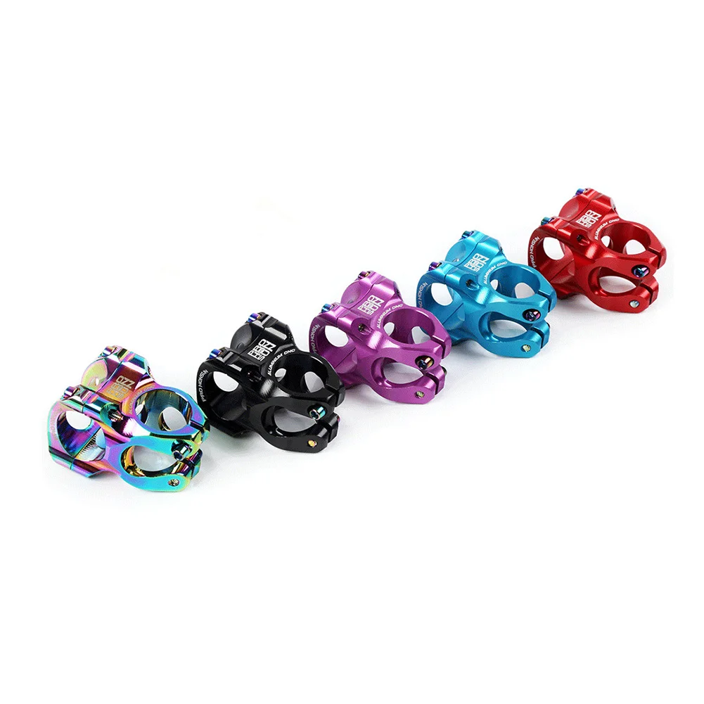 

MTB Cycling Bicycle Stem Mountain Bike Aluminium Handlebar Short Stem 31.8*35mm Short Bar Stem Cycling Accessories
