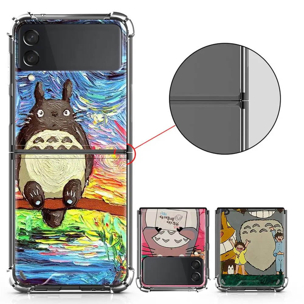 Чехол из ТПУ с подушкой безопасности для Samsung Galaxy Z Flip3 мягкий чехол ZFlip 3