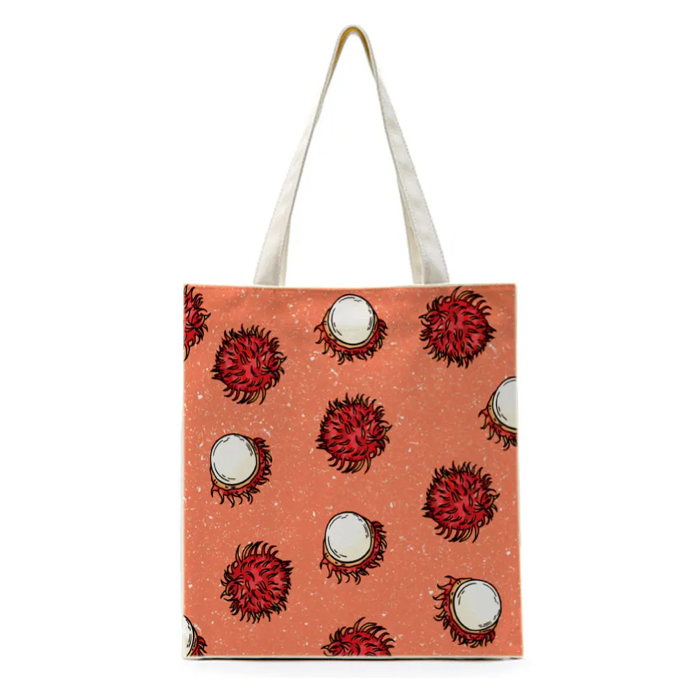 Original Blueberry fruits custom canvas tote shopping advertising gifts logo cute women handabg market bag eco kawai girls | Багаж и сумки