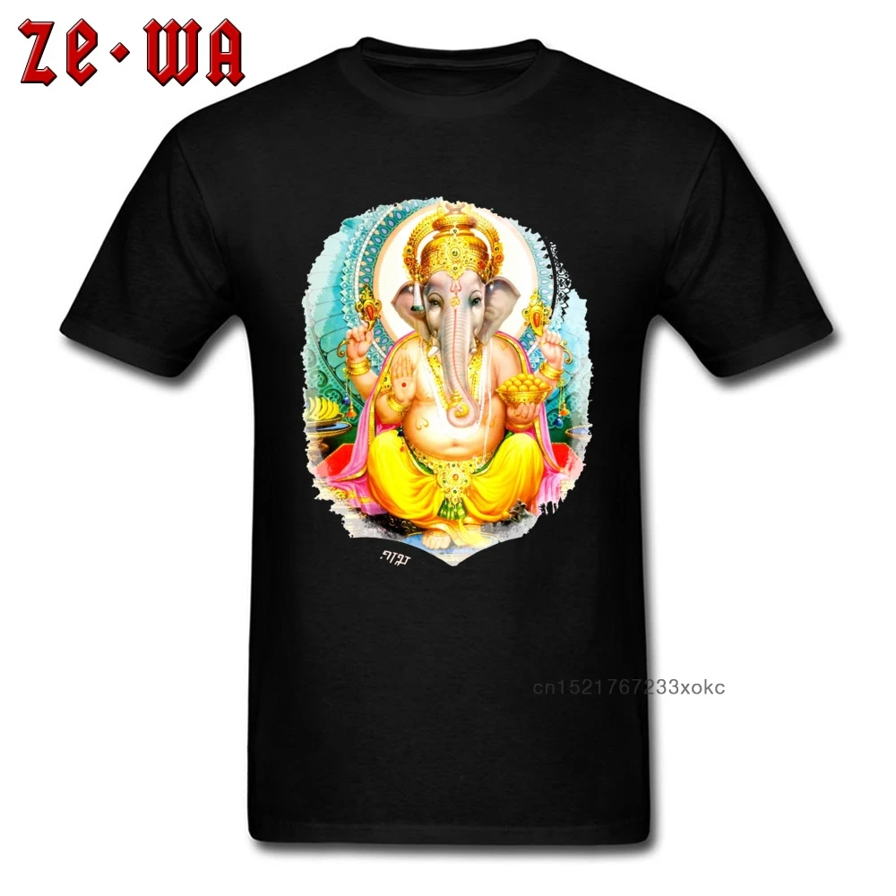 Ganesha/футболка с принтом мужские дизайнерские футболки изображением слона