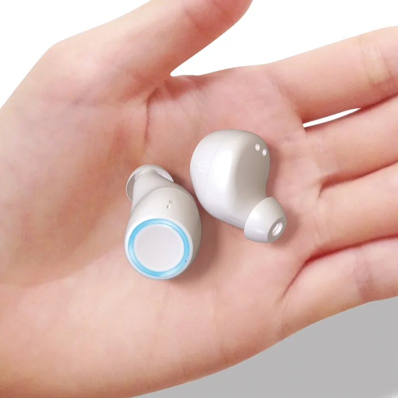 MIJIA TWS ME V5 Bluetooth наушники с двойной ручкой мини Беспроводные спортивные наушники сенсорные наушники-вкладыши bluetooth-гарнитура