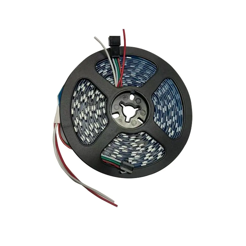 

WS2812B 5 м 5050 SMD цифровой 300 Светодиодные ленты светильник прибор приемно-Цвет DC5V для рождественские украшения