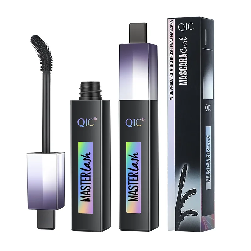 

Curved mascara, wide-angle rotation, waterproof, long, warped, non-blocking 4D mascara