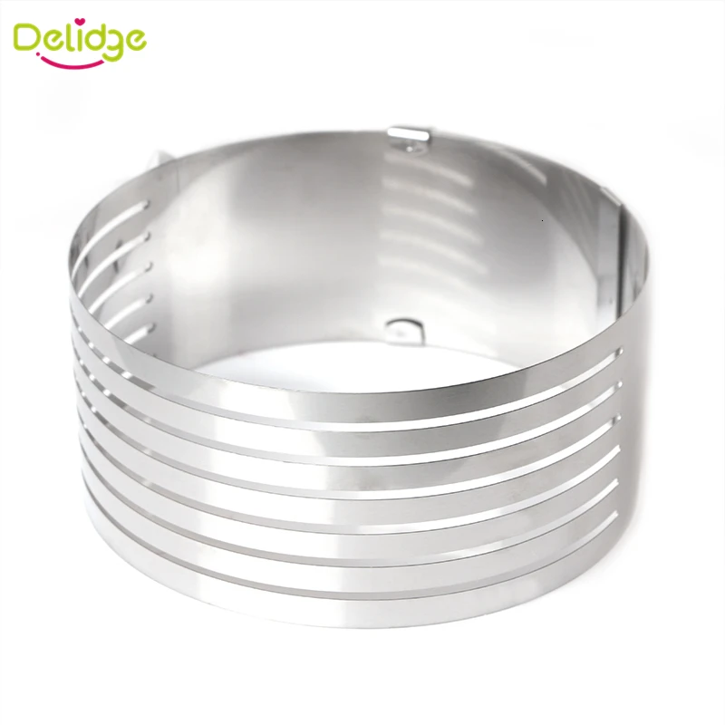 Резак для торта из нержавеющей стали Delidge регулируемый слой резака круглая