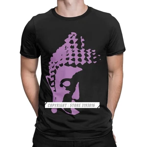 Винтажные Футболки с Буддой, мужские, буддистские, духовные, религиозные, дизайнерские, в стиле Харадзюку, простые футболки, хлопковые, премиум-класса