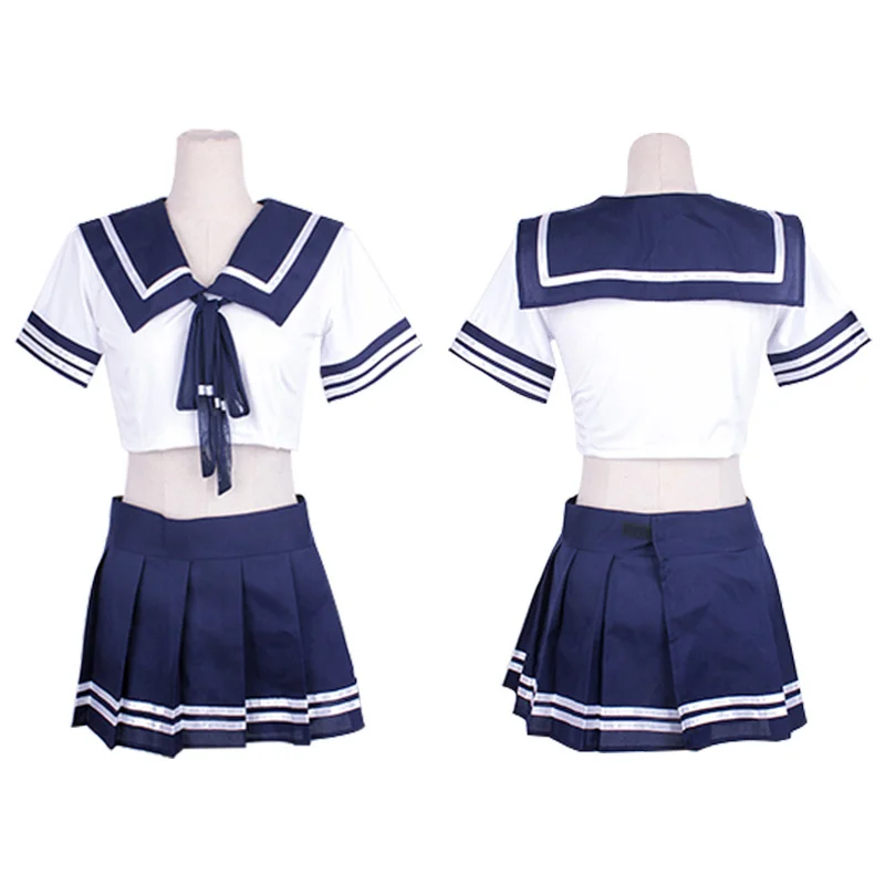 

Sexy Emotional Underwear Victoria's Secret Women's Sexy JK Uniform Seductive Passion Pajamas Suit Hot Flirting Lace Clothes