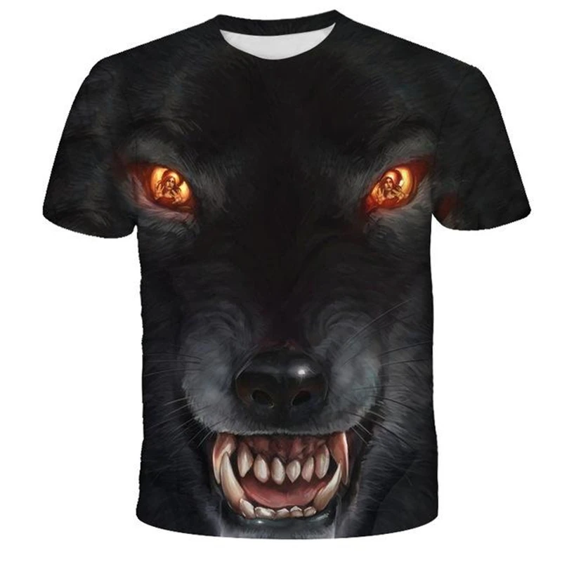 

Lovers Wolf Printed T shirts Men 3d T-shirts Drop Ship Top Tee Short Sleeve Camiseta Round Neck Tshirt Fashion Casual Brand