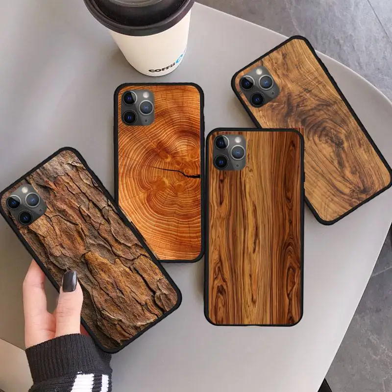 

Pattern wood textures Phone Case for iPhone 11 12 pro XS MAX 8 7 6 6S Plus X 5S SE 2020 XR mini