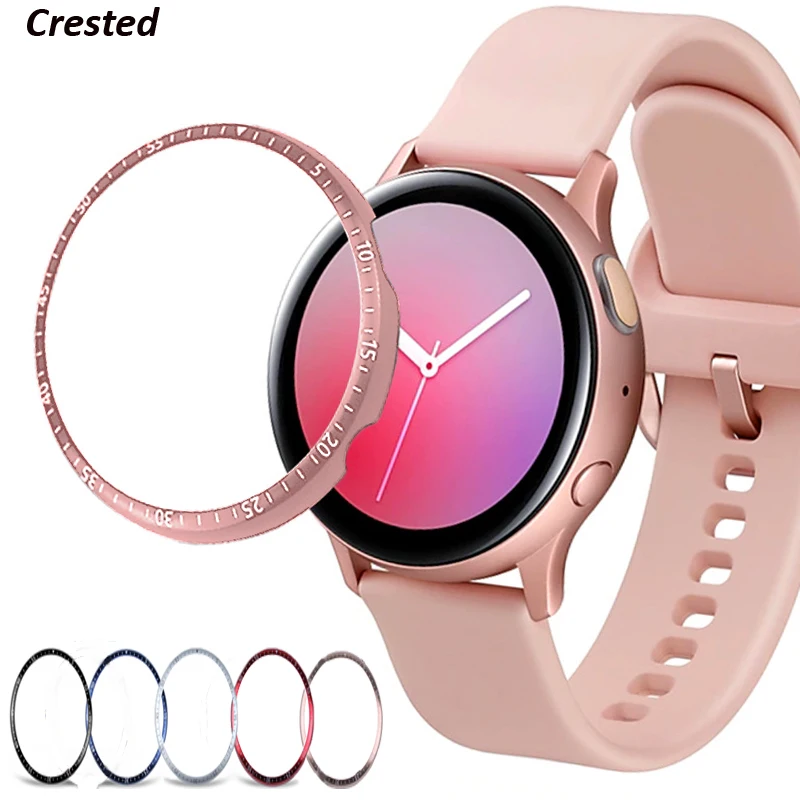 Чехол для Samsung Galaxy Watch active 2 40 мм 44 протектор ободок кольцо аксессуары клей