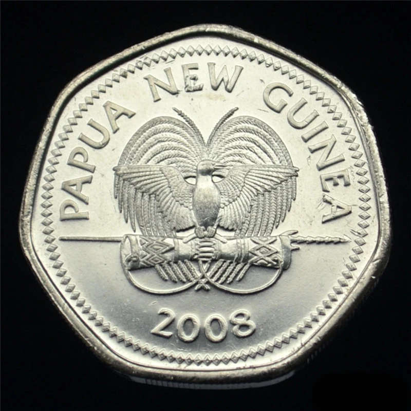 Памятные монеты Папуа-Новая Гвинея 50 центов Юбилейный Центральный банк издание