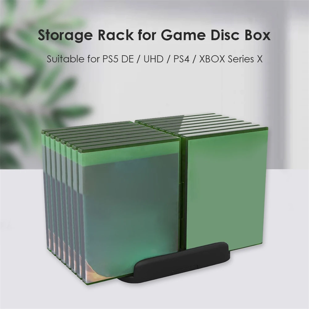 

16 game CD storage rack Storage rack game CD holder Be used for PS5 DE UHD PS4 XBOX