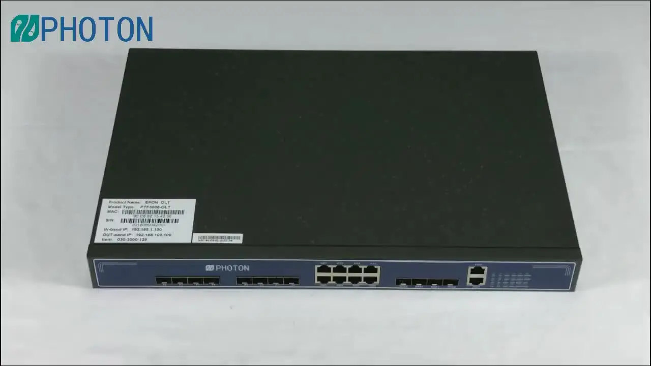 

Fiber Optical Terminal 8 Pon Ports gpon olt network media converter