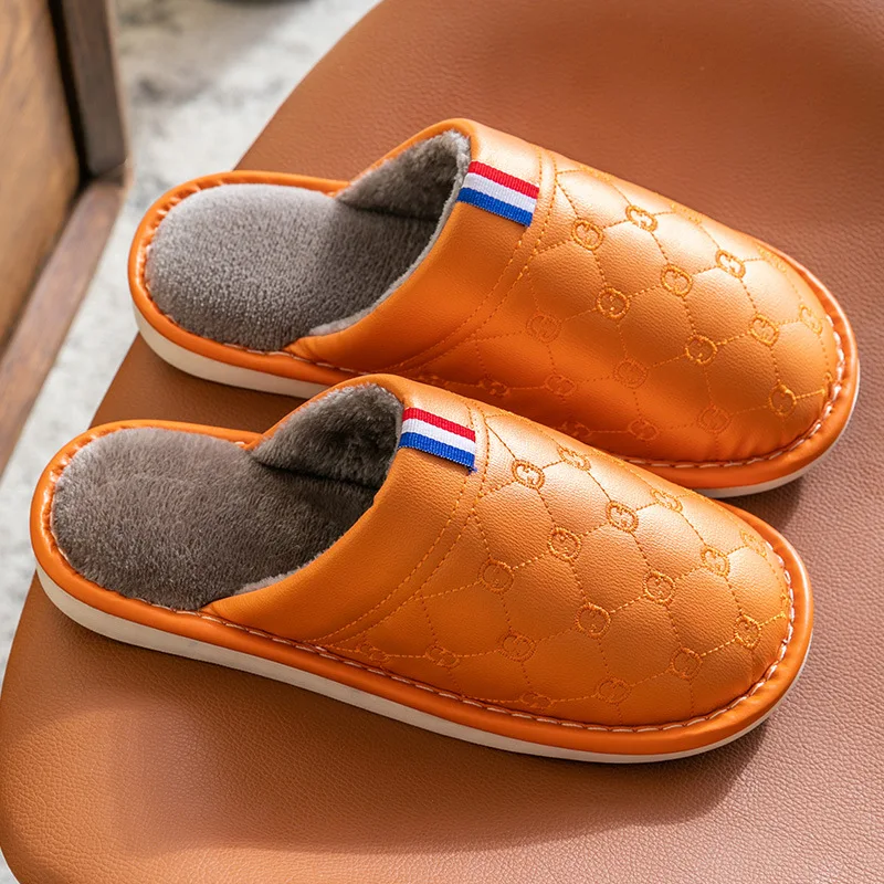 

Fashion Winter Women Slippers Home Fur Slippers Slip On Warm House Shoes Men Women Lovers Couples Indoor Outdoor Shoes Boys