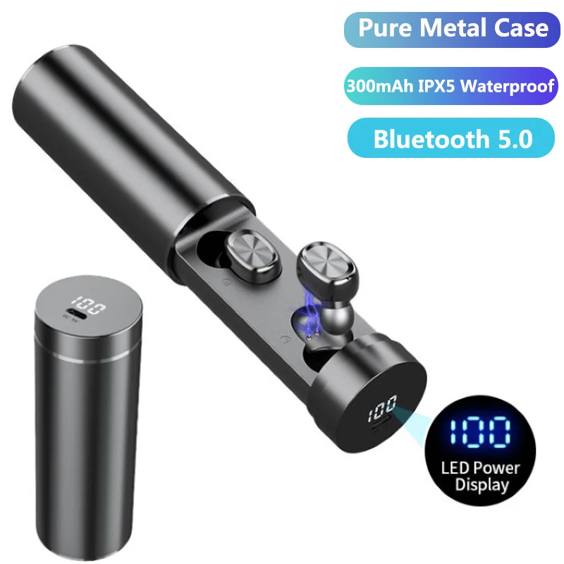 

TWS-наушники B9 с поддержкой Bluetooth и микрофоном