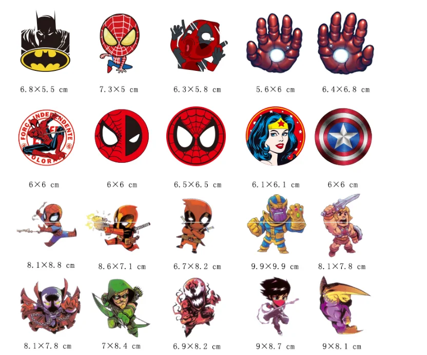 100 шт Мультяшные наклейки Marvel водонепроницаемые для ноутбука мото скейтборд багаж гитара мебель наклейка игрушка наклейка s