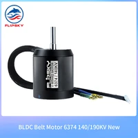 bldc belt motor 6374 140190kv 3500w motor brushless with hall sensor for diy electric skateboard longboard esk8 motor flipsky