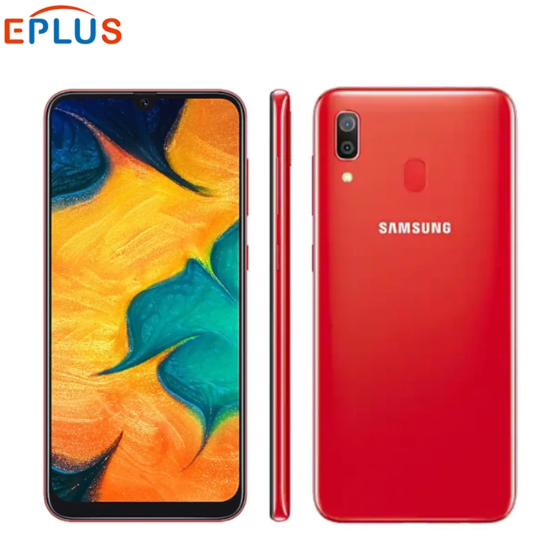 Samsung Galaxy A30 мобильный телефон с 6 4 дюймовым дисплеем восьмиядерным процессором