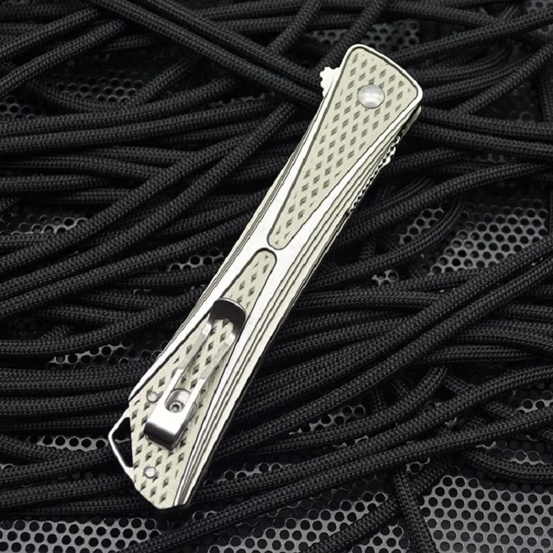 CRKT-7530 Pocket Folding Knife Aluminum Alloy Handle AUS-8 Blade Tactical Survival Hunting Knives Outdoor Camping Multi EDC Tool |